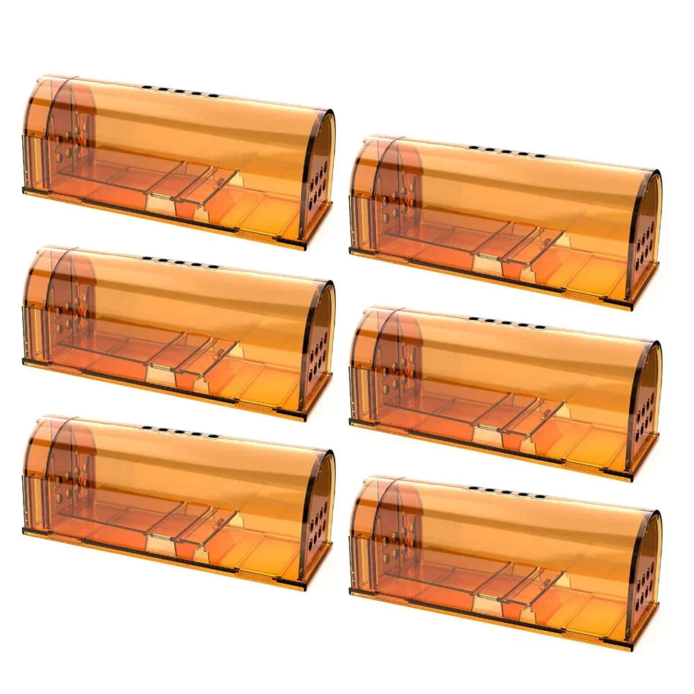 Humane No-Kill Mouse Trap Cage – Reusable Rodent Catcher