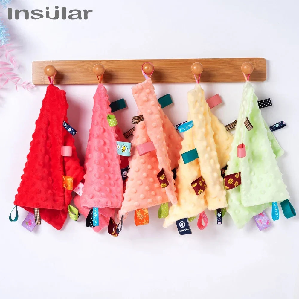 Insular Baby Taggies Comforting Blanket | Soft Plush Soothe Toy