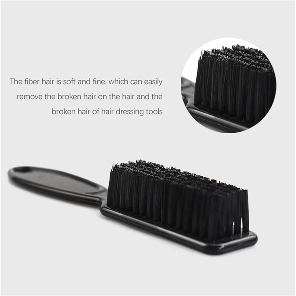 Soft Bristle Barber Cleaning Brush for Clippers & Blades