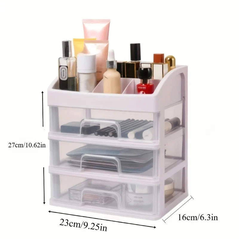 Multi-layer Desktop Storage Box Cosmetic Organizer Drawers