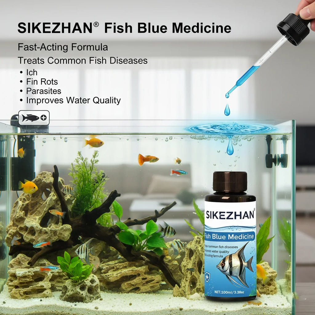 Methylene Blue Aquarium Treatment – Anti-Ich, Fungal & Bacterial