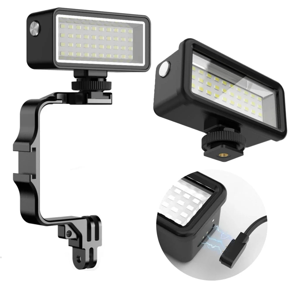 VeFly 40M Waterproof Underwater LED Fill Light for GoPro & DJI