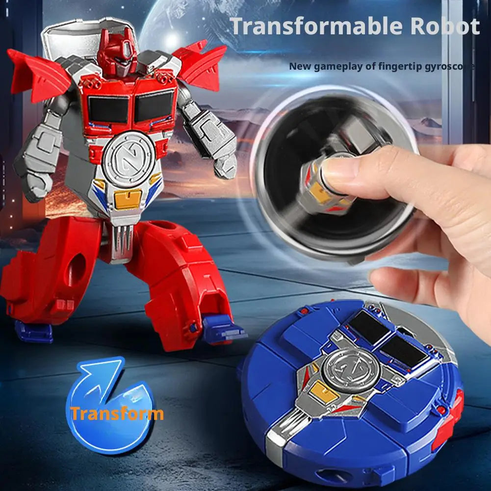 Transformable Fidget Spinner Robot Toy | Sensory Toy for Kids