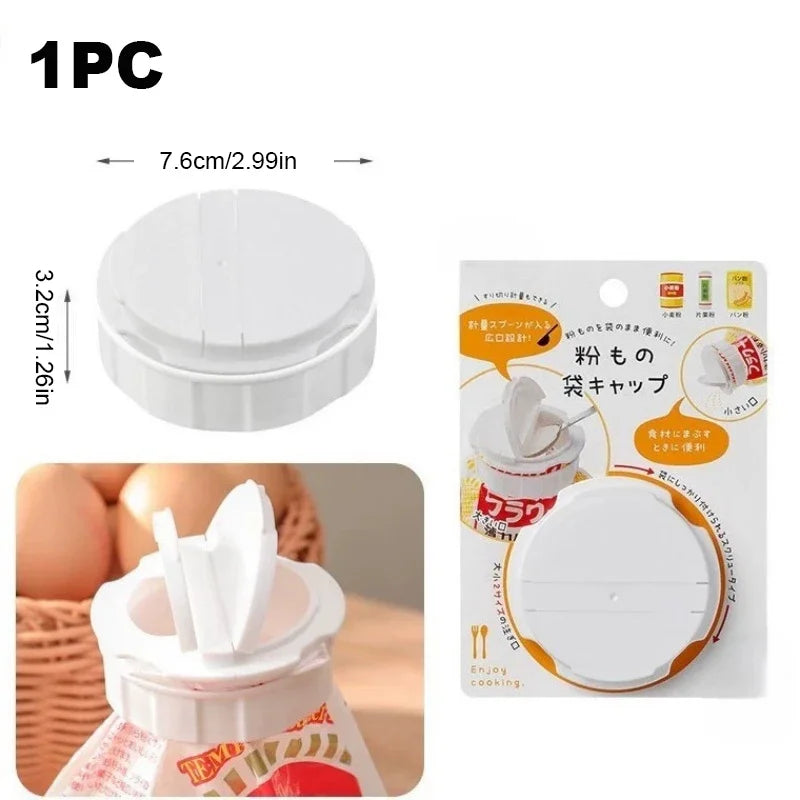 Double-Opening Food Sealing Clip | Moisture-Proof Storage Lid