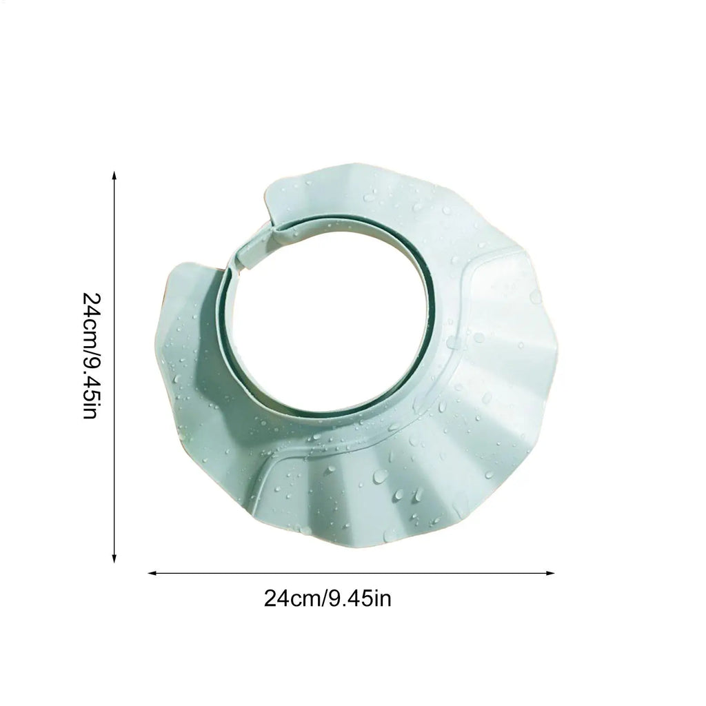 Kids & Adult Adjustable Shower Visor – Splash-Proof Hat
