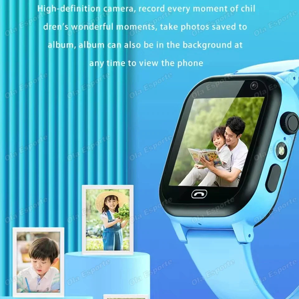 Kids GPS Smart Watch – SIM Card, Video Call, SOS & Camera