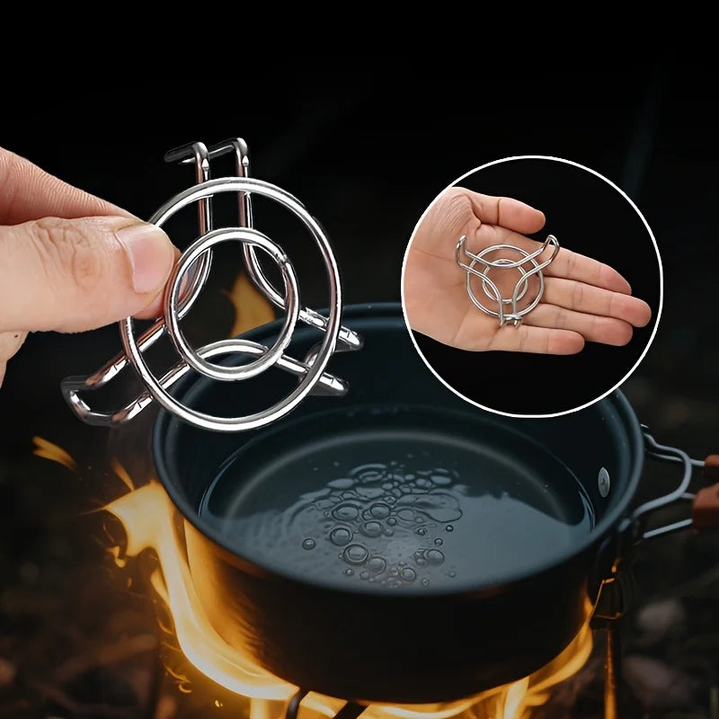 Mini 304 Stainless Steel Steaming Rack for Small Pots & Cups