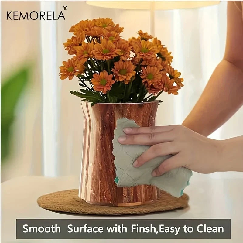 KEMORELA 360° Rotating Wooden Utensil Holder & Countertop Caddy