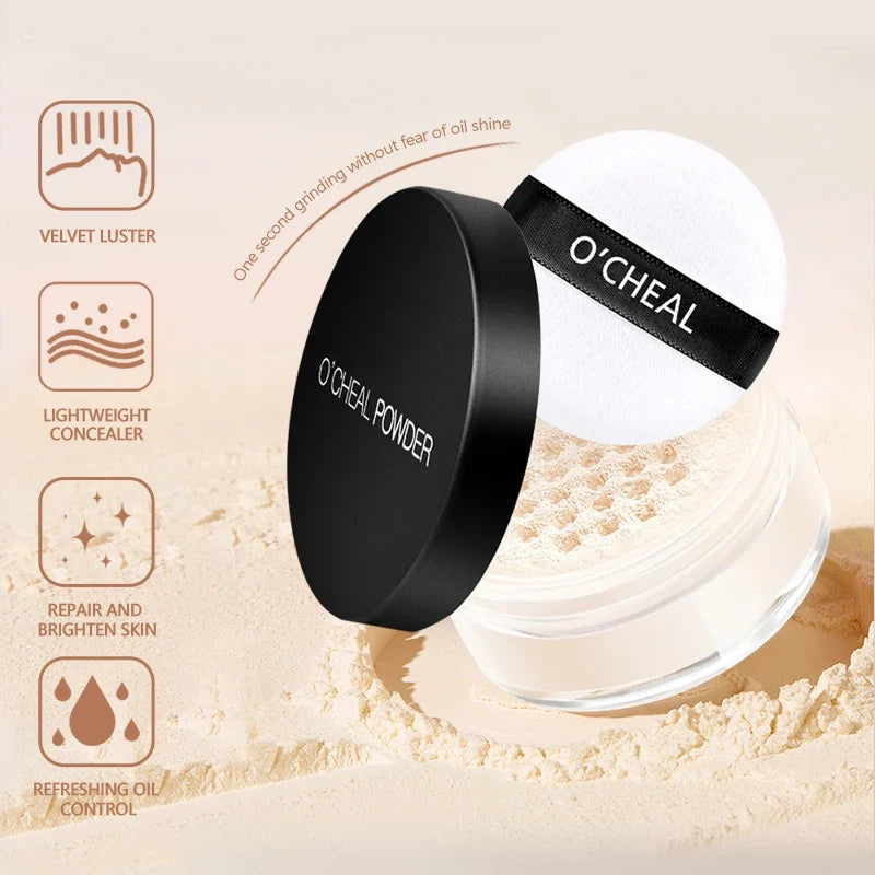O'Cheal Mineral Face Powder – Oil Control & Matte Finish 15g