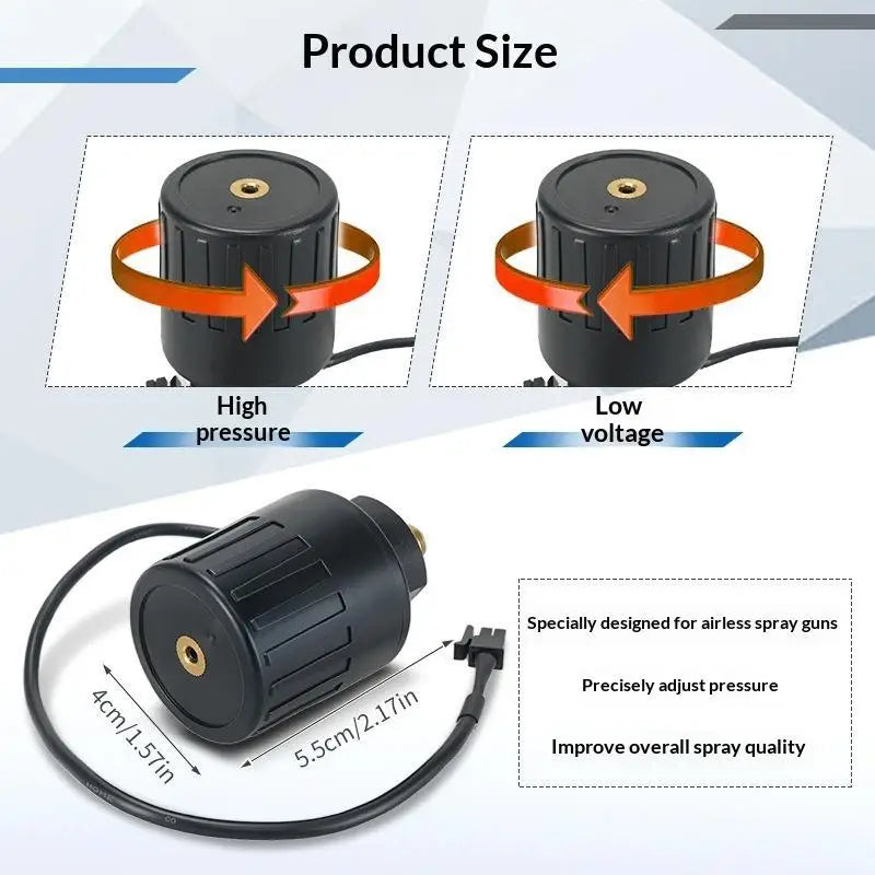 Pressure Control Valve Assembly for Airless Paint Sprayer 390