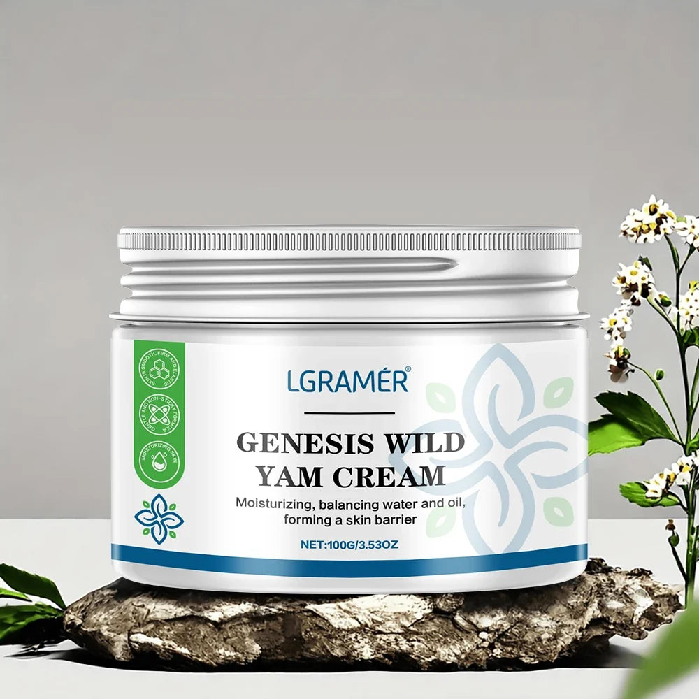 Wild Yam Root Cream – Hormonal Balance & Skin Moisturizer