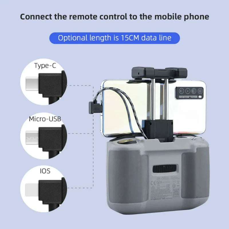 DJI Mavic Air 2 Remote Data Cable – Micro USB & Type-C