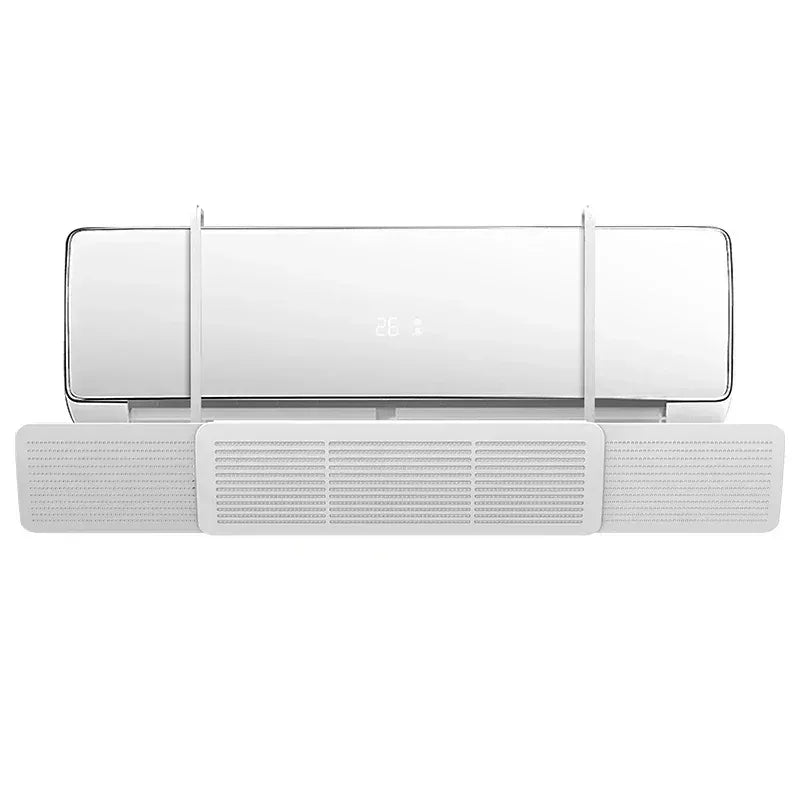 Adjustable Crescent AC Wind Deflector – Universal Wall Mounted