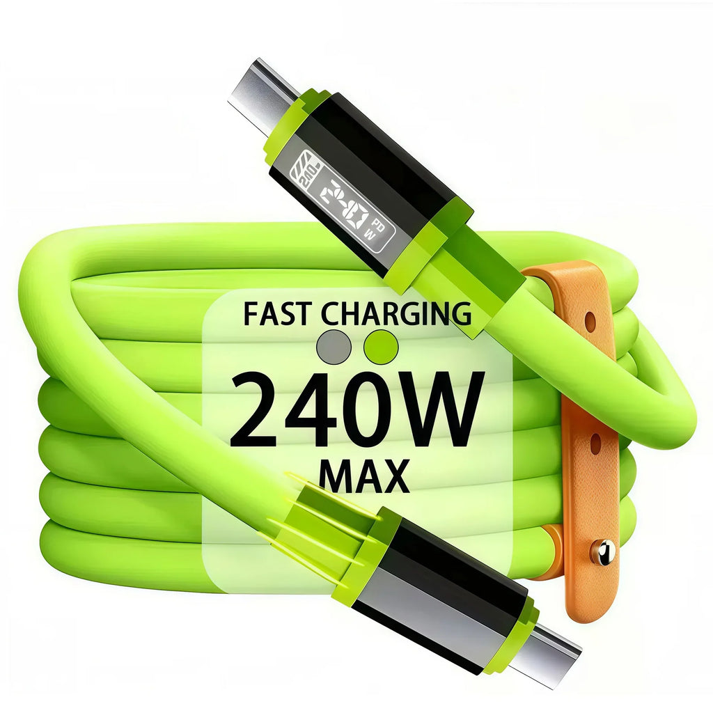240W Fast Charging USB-C Cable | USB-A & Type-C to Type-C