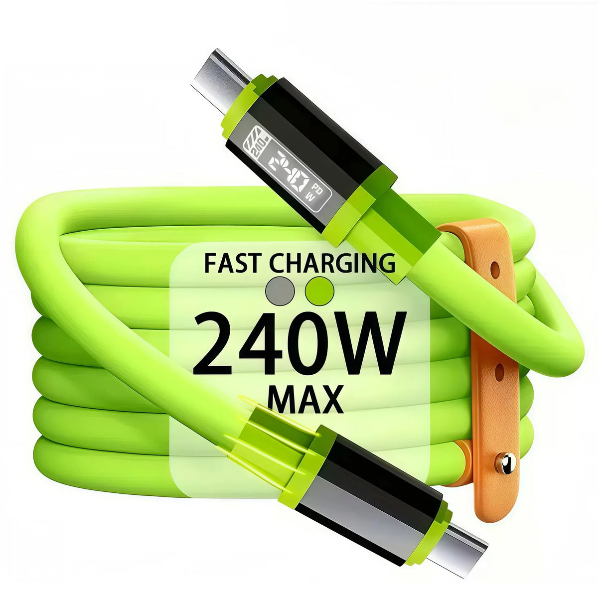 240W Fast Charging USB-C Cable | USB-A & Type-C to Type-C