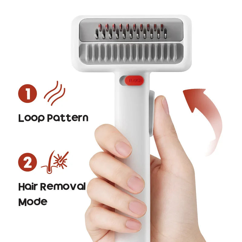Dual-Function Pet Grooming Comb – Detangling for Cats & Dogs