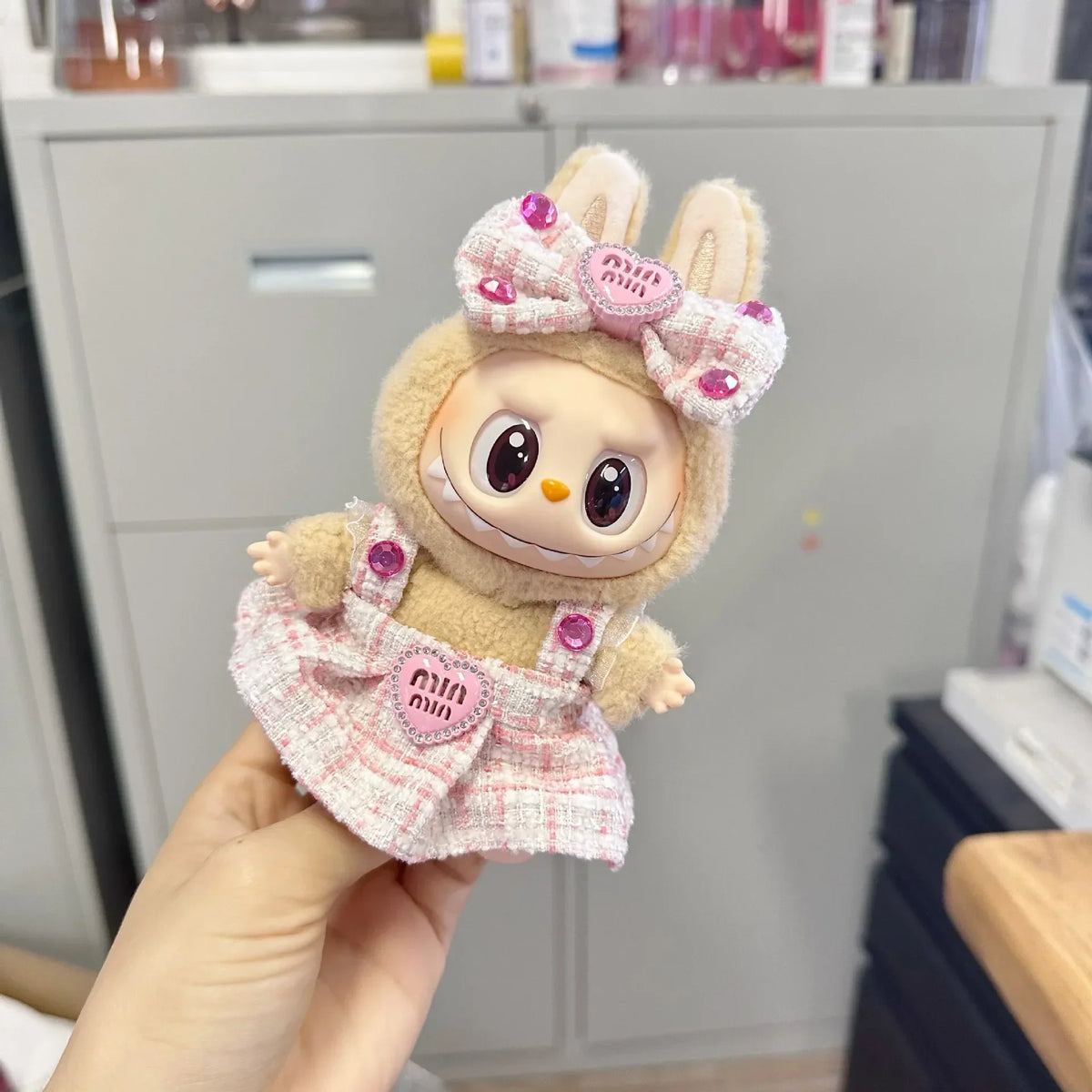 Mini Plush Doll's Clothes Outfit Accessories Korea Kpop Exo Labubu
