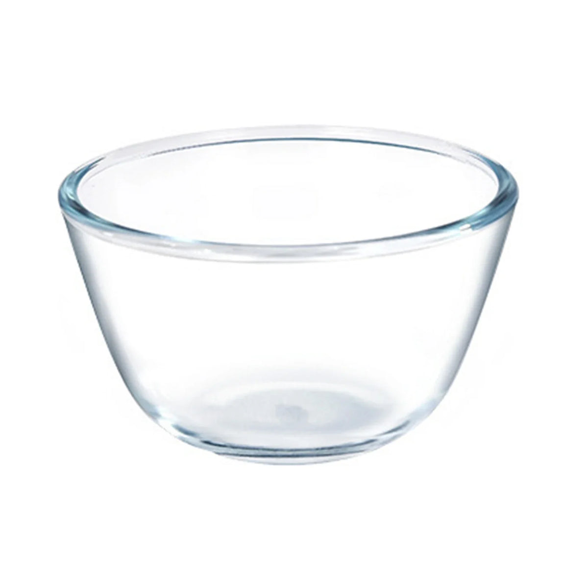 Clear Glass Mixing Bowl | Microwave & Dishwasher Safe, BPA-Free