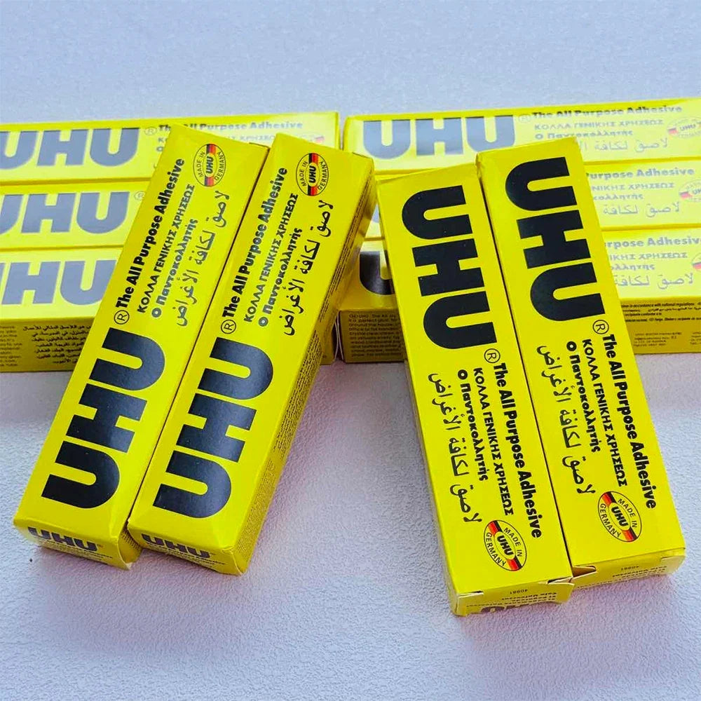 UHU All-Purpose Clear Glue 35ml – Fast Drying & Permanent Bond