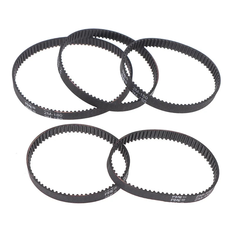 2GT Rubber Timing Drive Belt 140–180mm 6mm | Vacuum Cleaner Belt