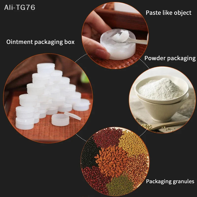 Refillable Cosmetic Jar | 5g–50g Cream & Eyeshadow Container