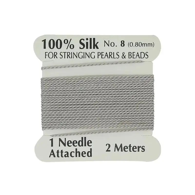 0.8mm Natural Silk Cord 2M – Multicolor DIY Jewelry Making