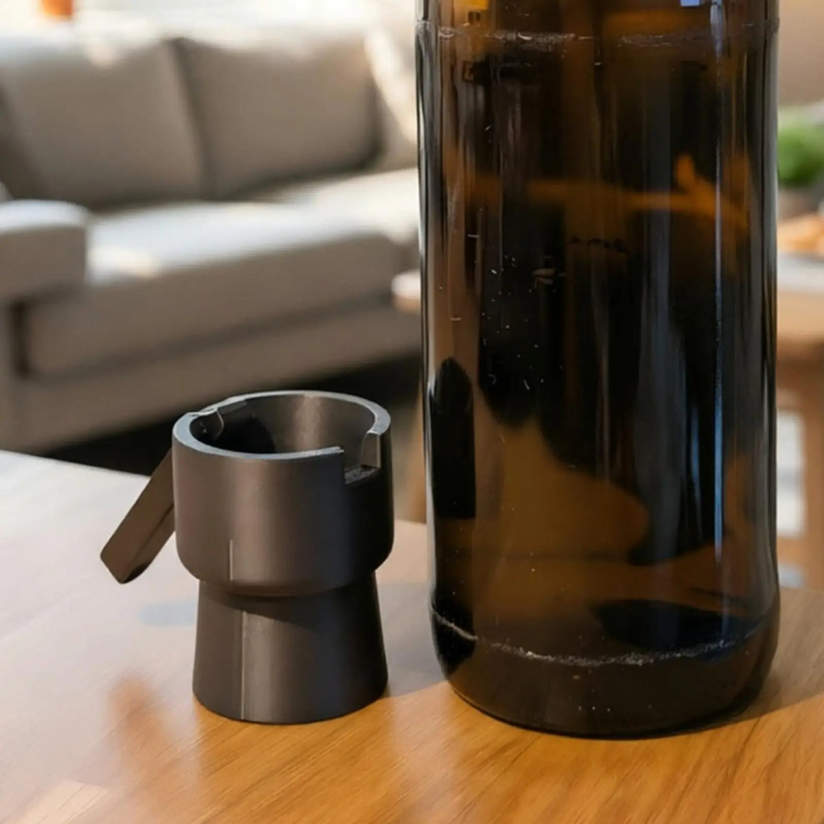 Funny Push-Down Bottle Opener – Caps Launcher for Parties