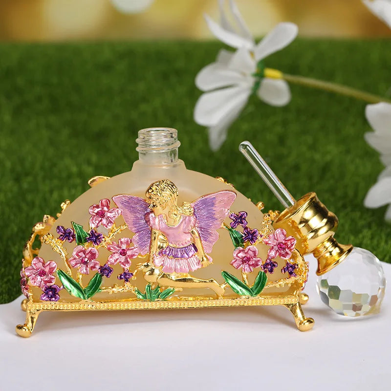 Creative Fashionable Flower Fairy Angel Essential Oil Perfume Empty