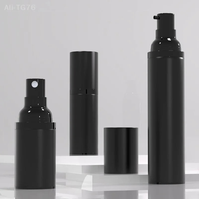 Refillable Airless Vacuum Pump Bottle | Travel Dispenser