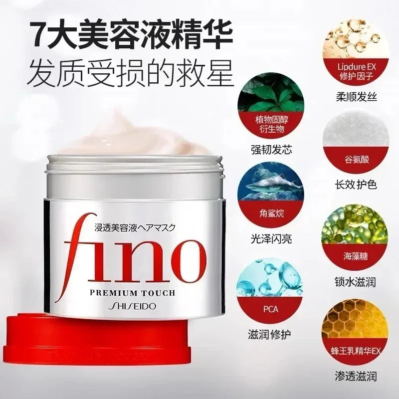 Fino Shampoo, Conditioner & Hair Mask Set – Oil Control