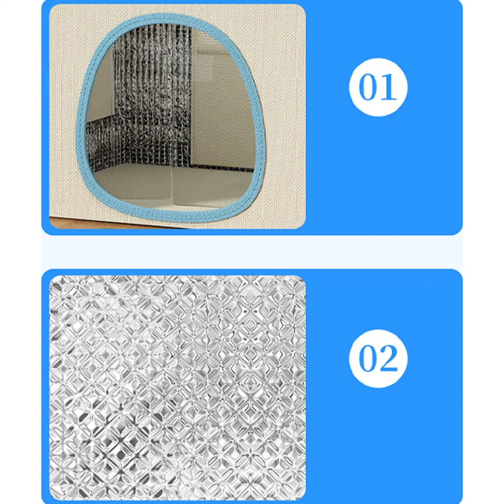 Cooling Cat House & Dog Nest with 6 Ice Packs | Indoor & Outdoor