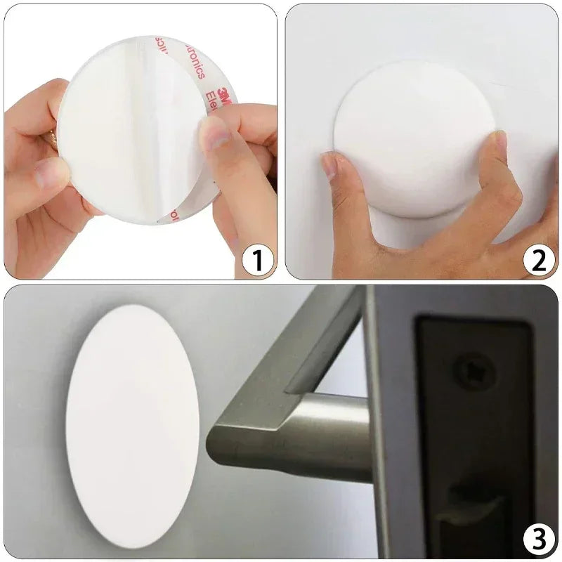 Silicone Door Handle Bumpers & Floor Door Stoppers (1–5 Pcs)