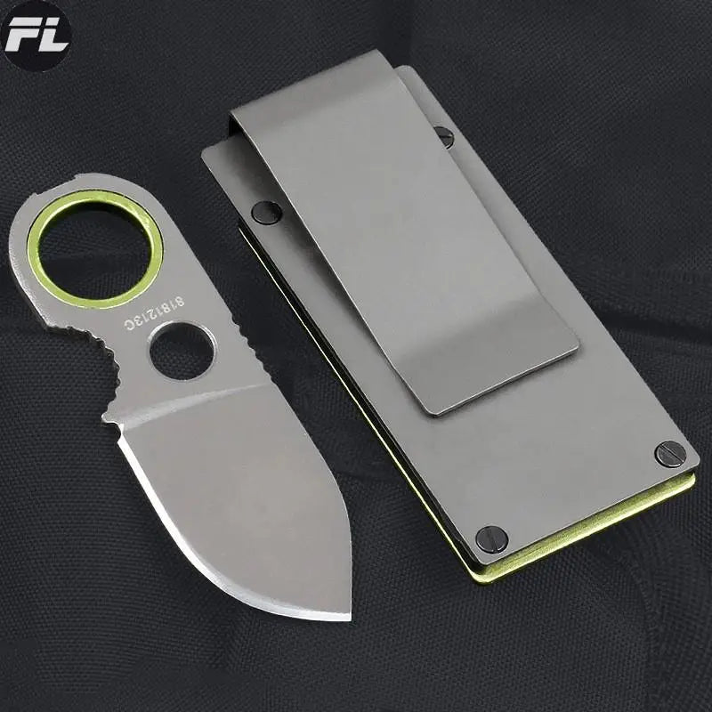 Mini Pocket Knife – 5CR15MOV Steel Keychain Carry Knife EDC