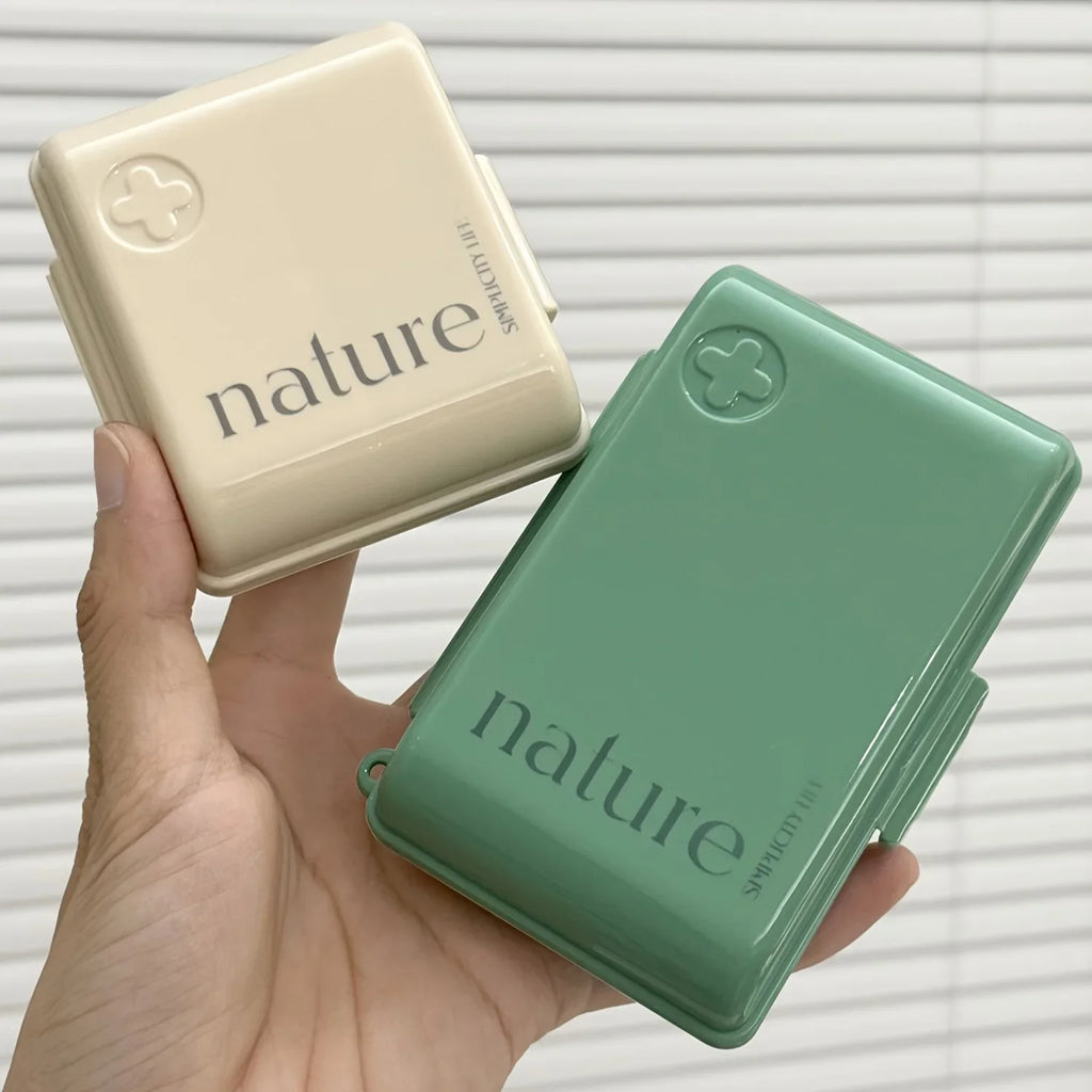 Japanese Portable Medicine Box Large Capacity Seven Days Week Pill