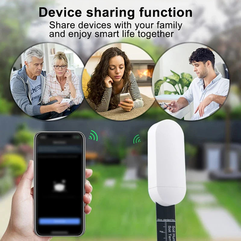 Tuya Zigbee Soil Water Tester Sensor Detector Monitor Home Assistant
