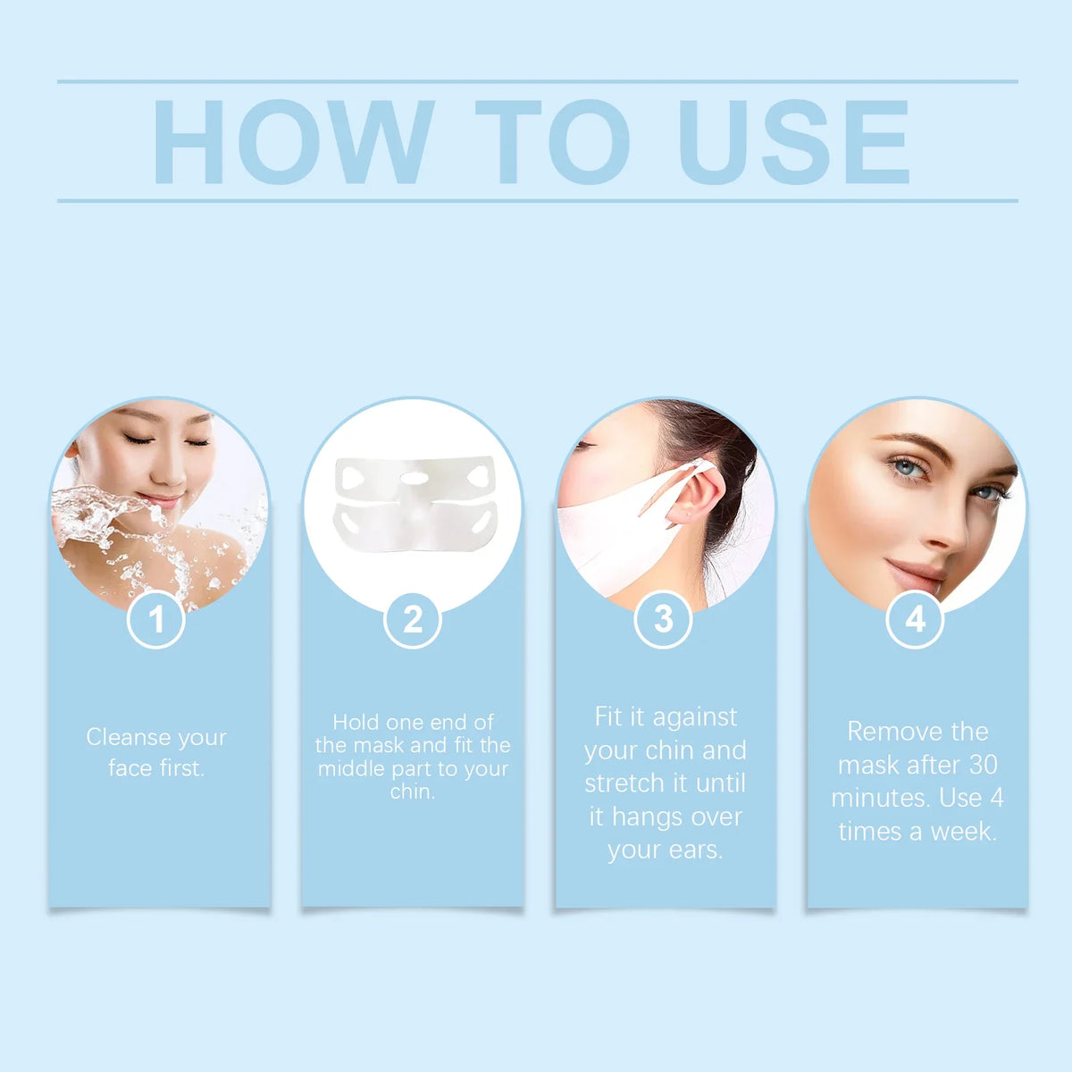 Jaysuing Firming Face Mask – Anti-Wrinkle Skin Tightening