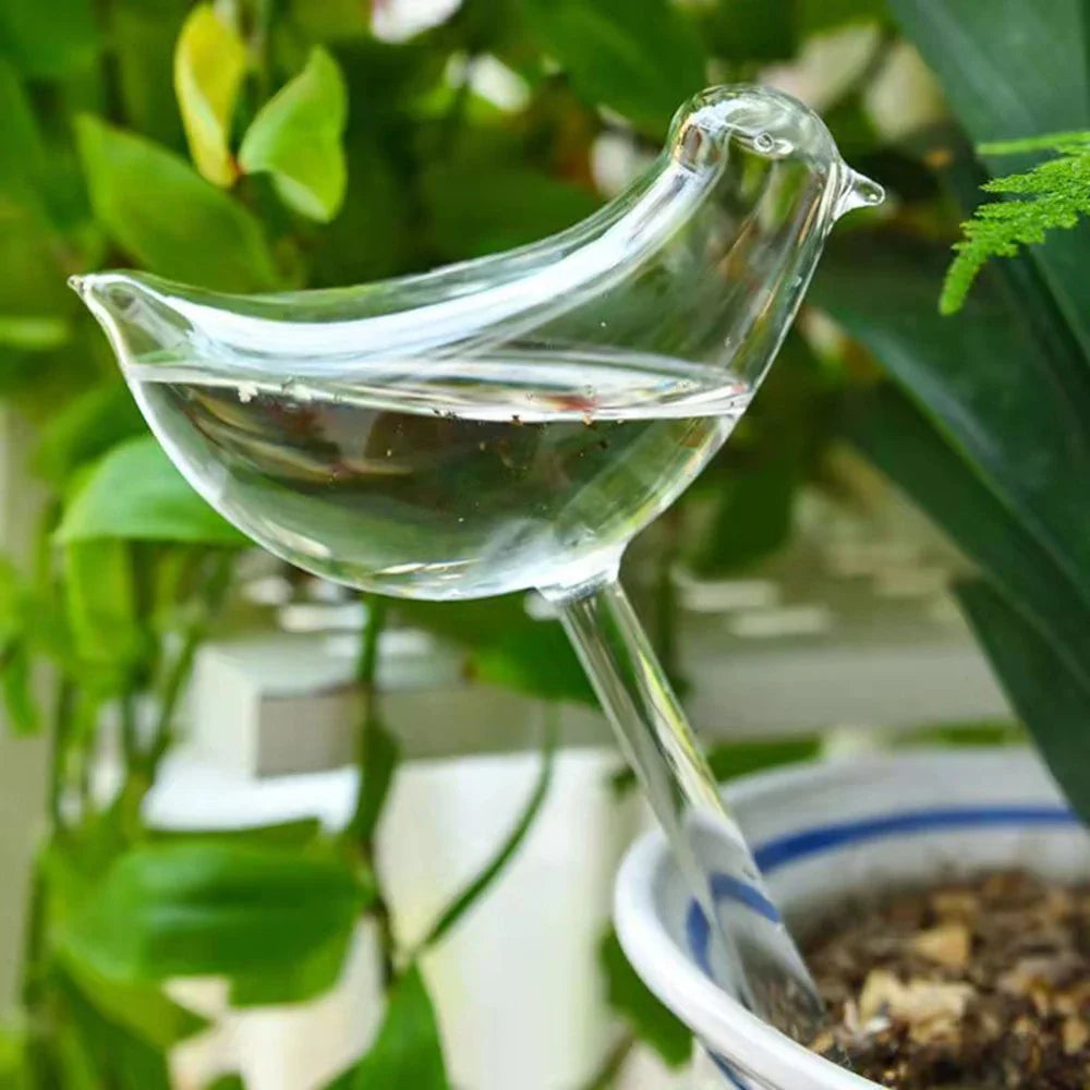 Bird-Shaped Self-Watering Globes 5 Pack – Automatic Plant Drip
