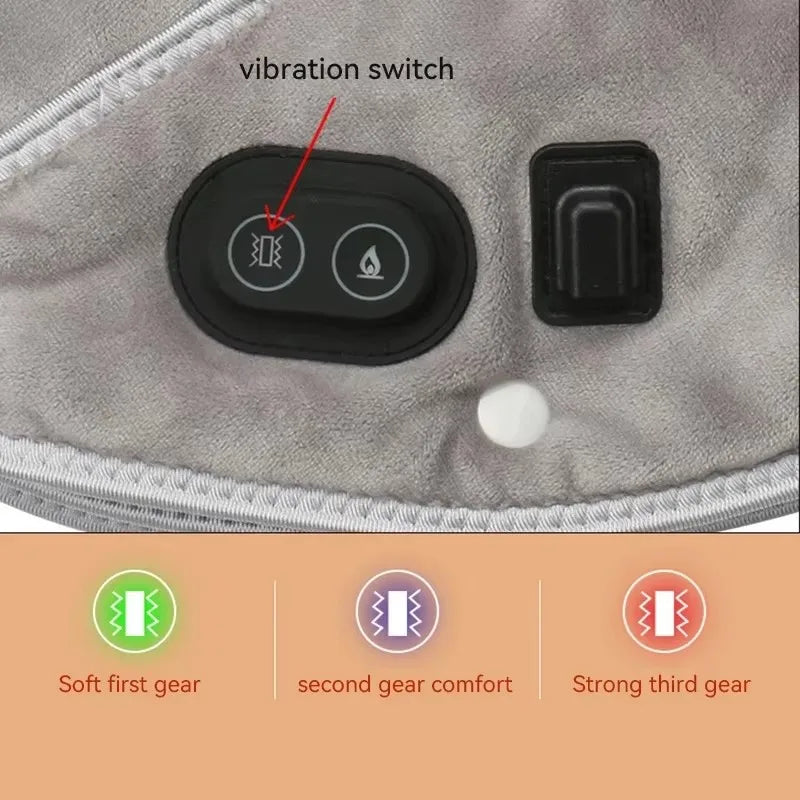 Electric Heating Neck & Shoulder Wrap | 3-Level Thermal Massager
