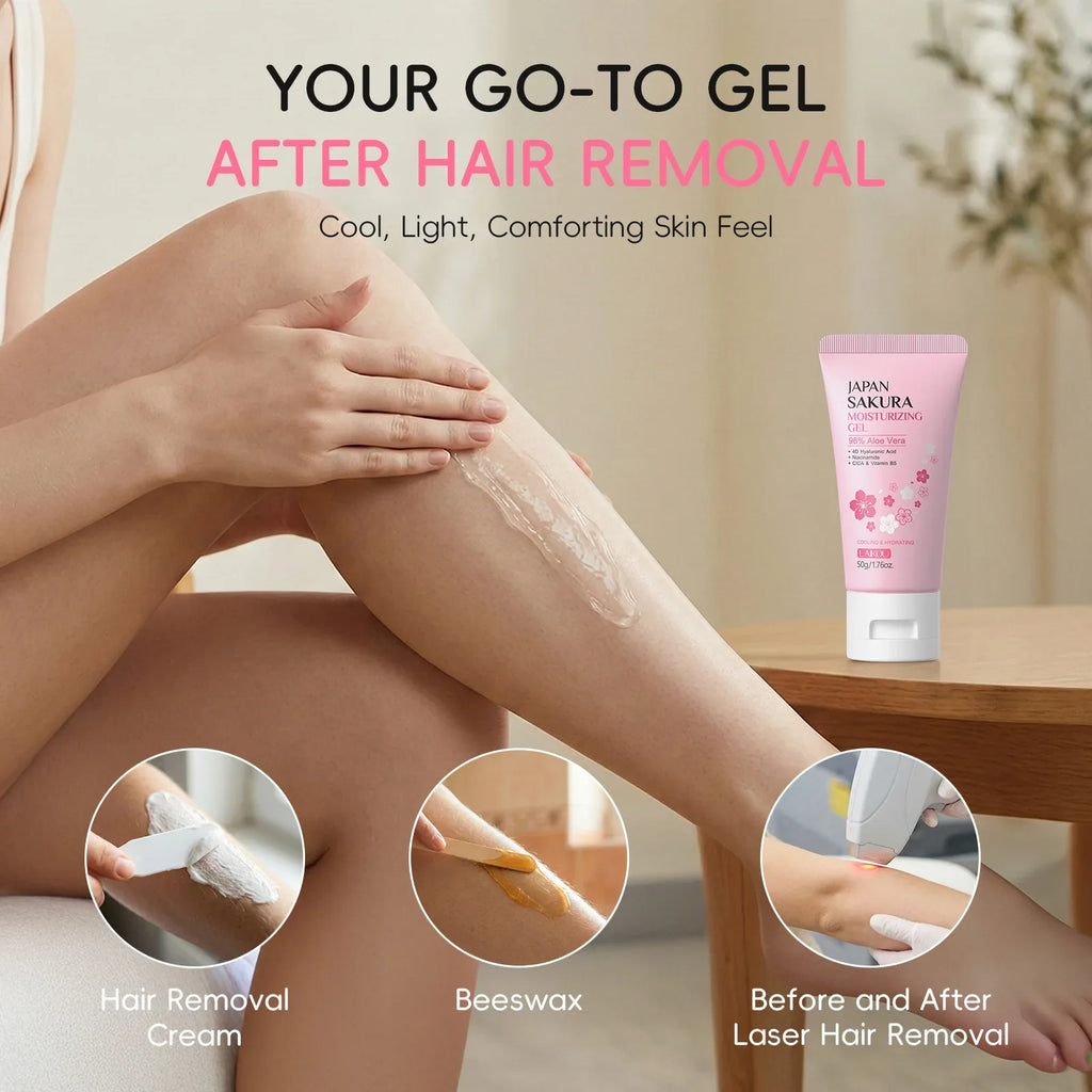LAIKOU Sakura Gel Cream – Hyaluronic Acid, Niacinamide & CICA 50g