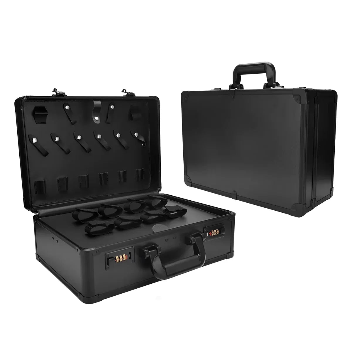 Professional Barber Case – Lockable Salon Tool Travel Box