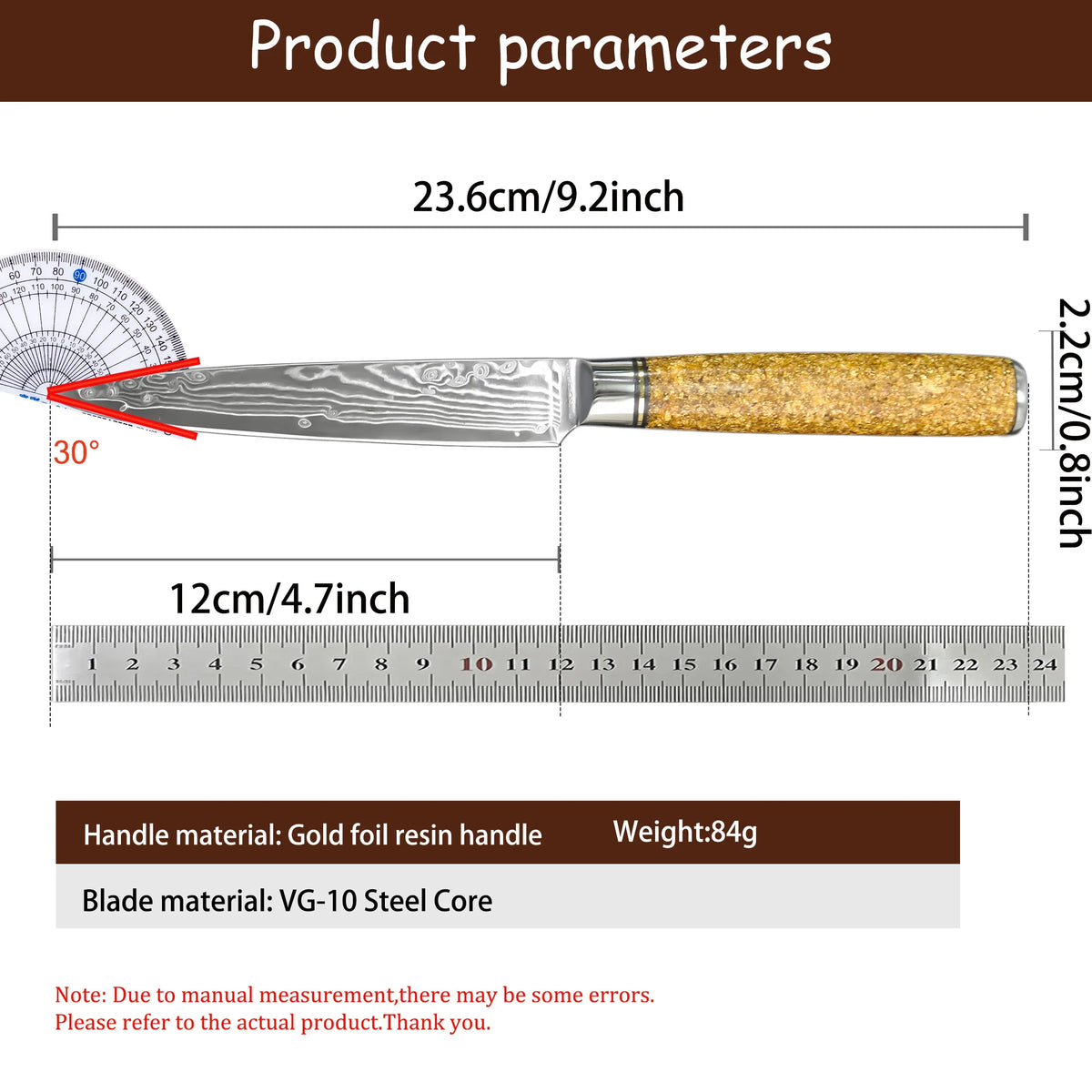 67-Layer Damascus Steel Chef & Paring Knife | Kitchen Essential