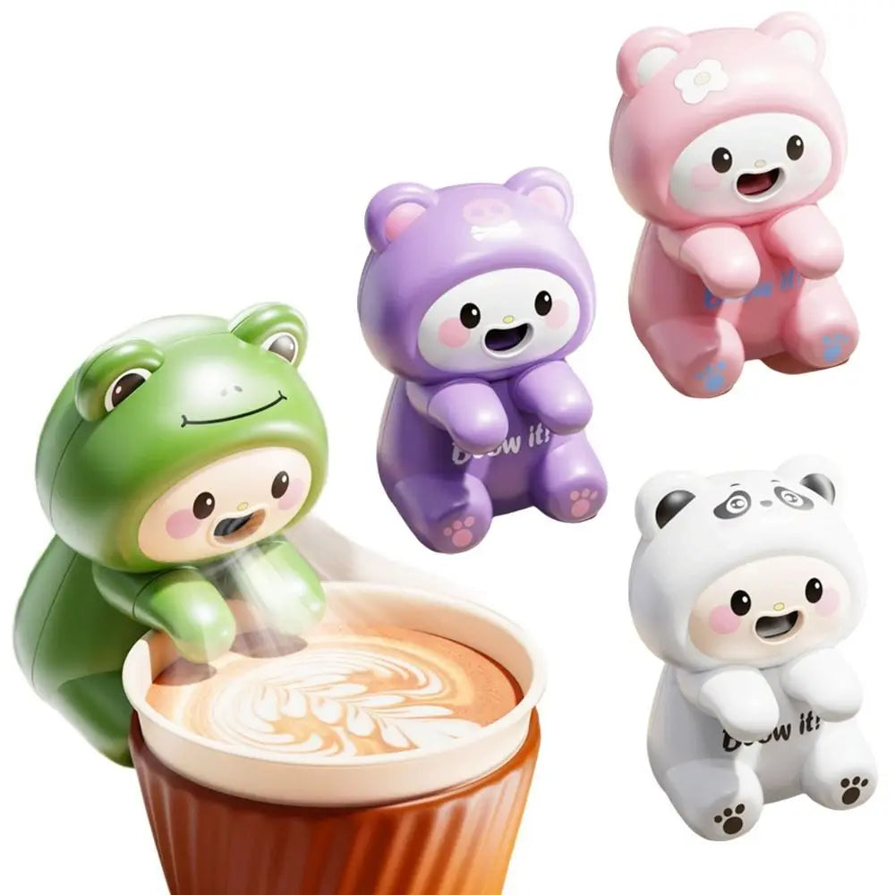 Cartoon Frog USB Food Cooling Fan – Portable Baby Food Fan