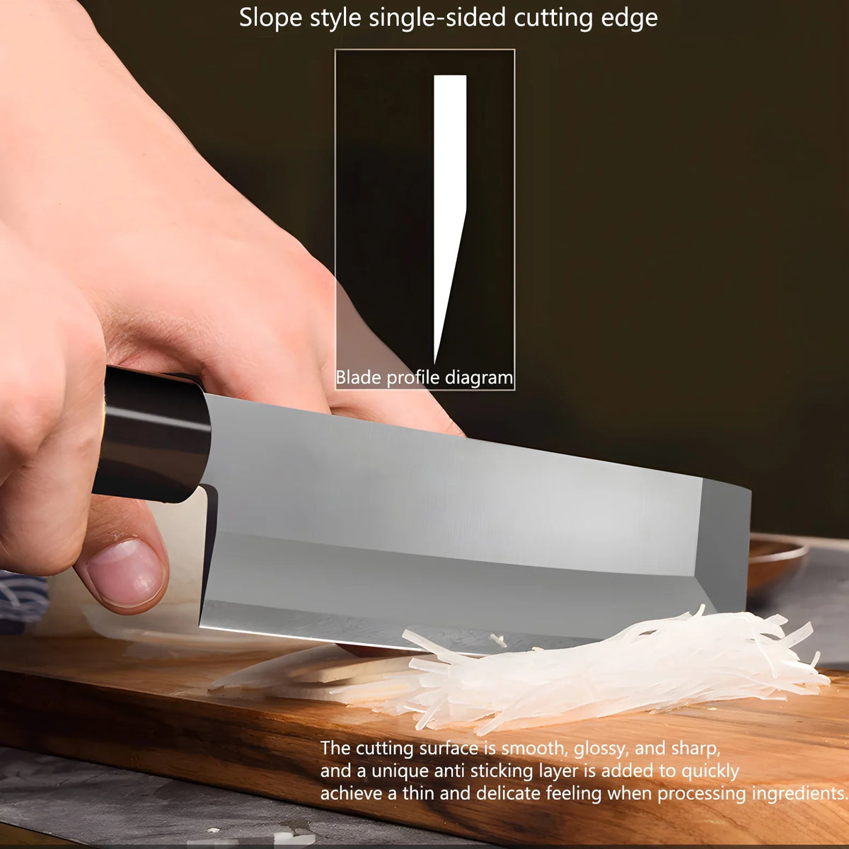 Japanese Sashimi Knife – Handmade Stainless Steel Kitchen Blade