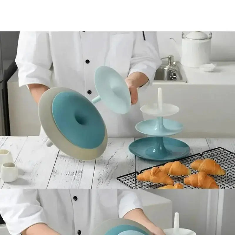 3-Tier Dessert Cake Stand | Fruit & Snack Serving Tray