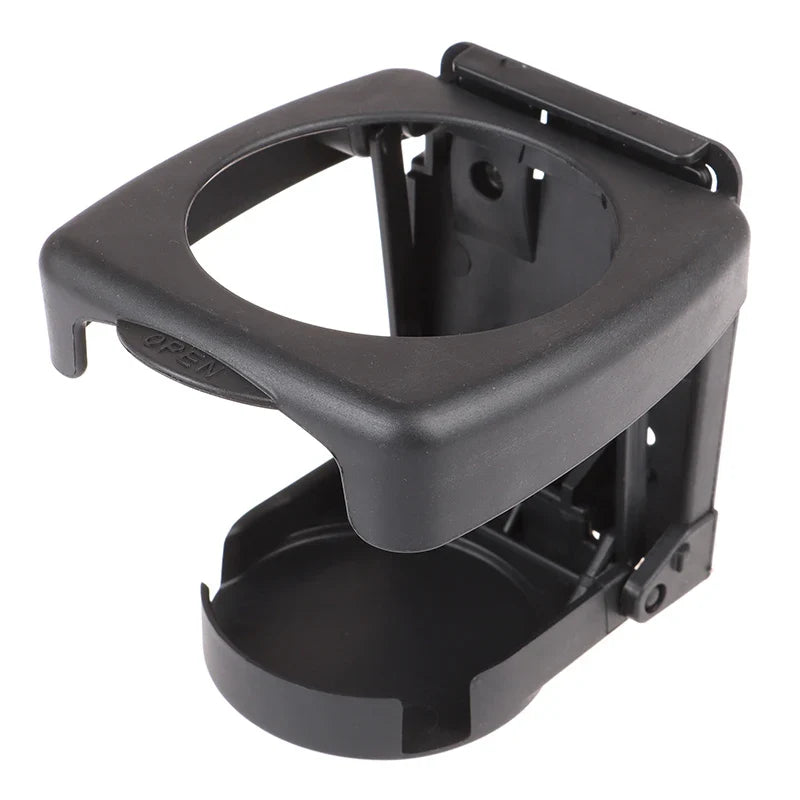 Universal Folding Car Cup Holder – Wall-Mount Drink Stand
