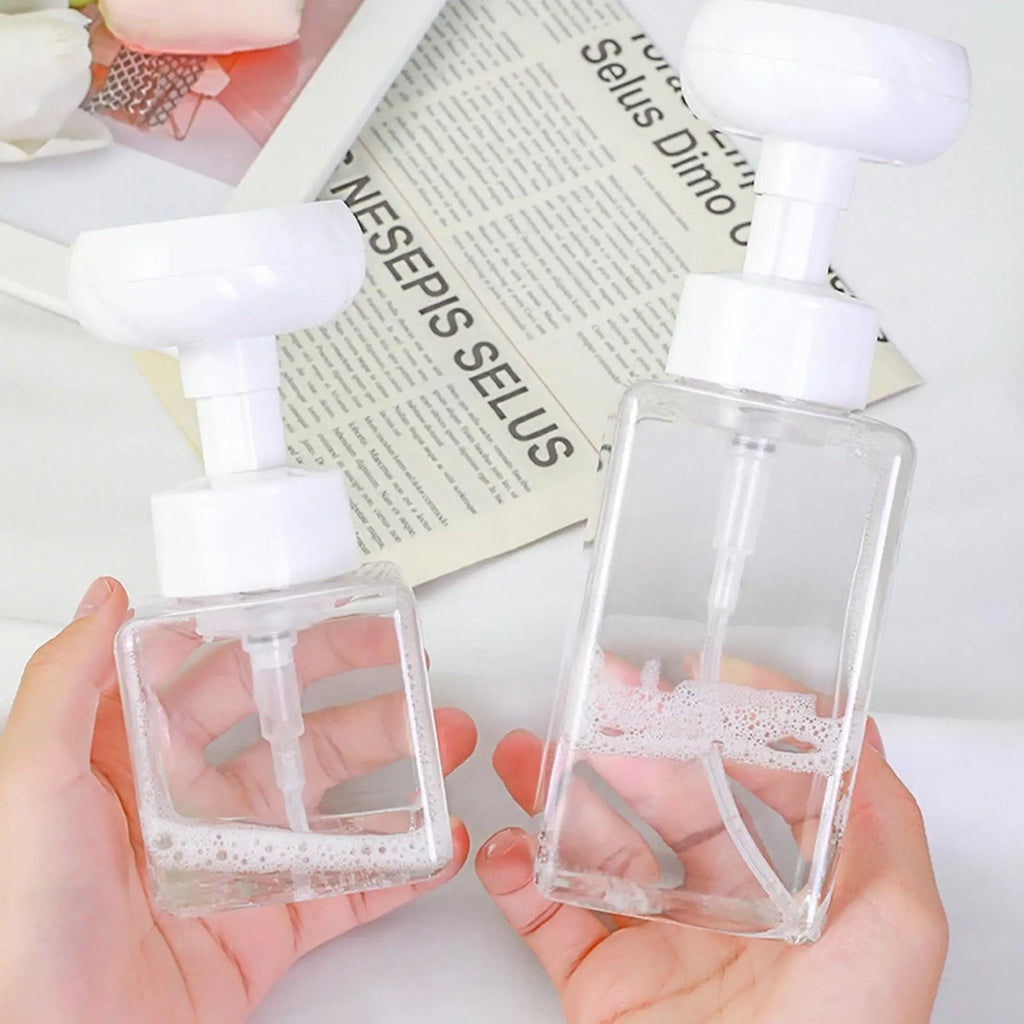 Flower Foaming Soap Dispenser Bottle – Refillable 250 & 450ml