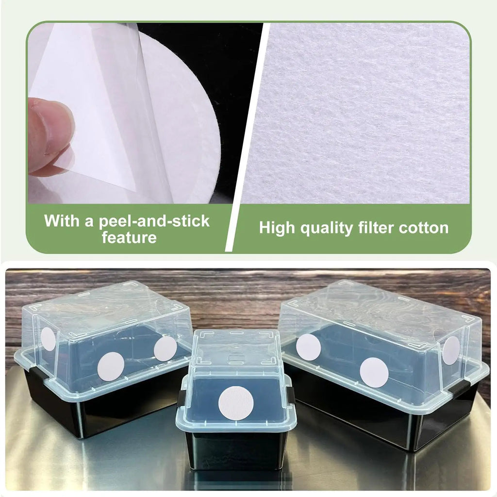 Mushroom Filter Discs 24-Pack – Moisture Preservation Pads