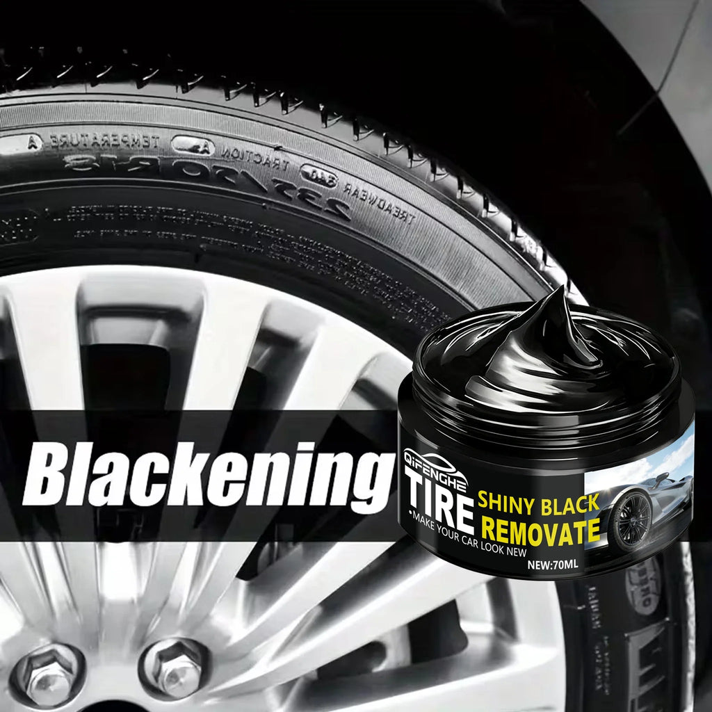 Tire Polish & Plastic Protector Paste – Car, Bike & Moto