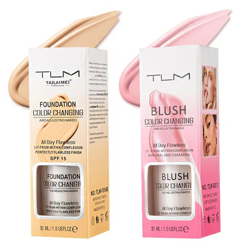 Temperature Color-Changing Liquid Blush Foundation 30ml