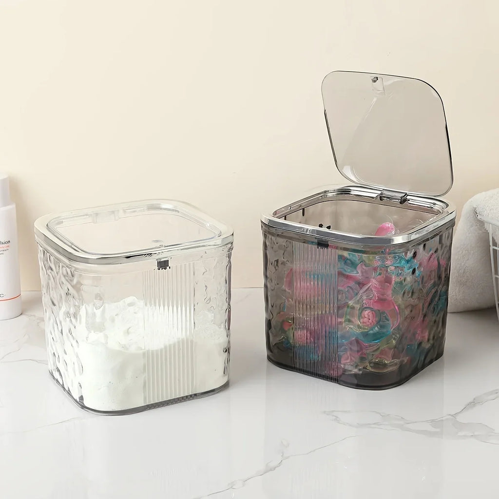 Multi-functional Laundry Capsule Organizer Spoon Durable Plastic